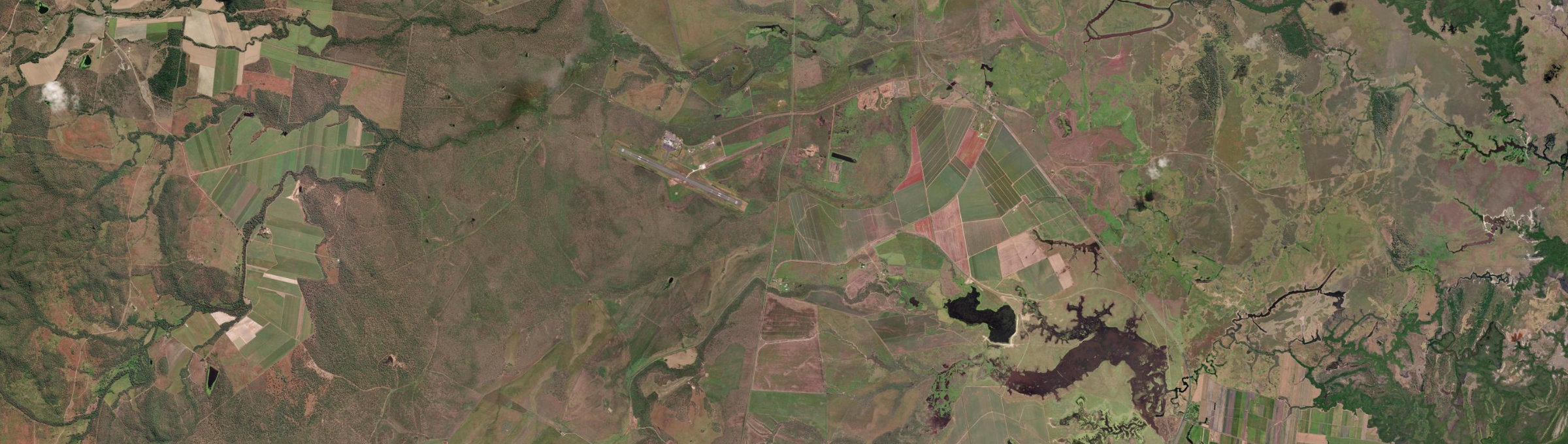 Aerial view of Gunyarra, QLD