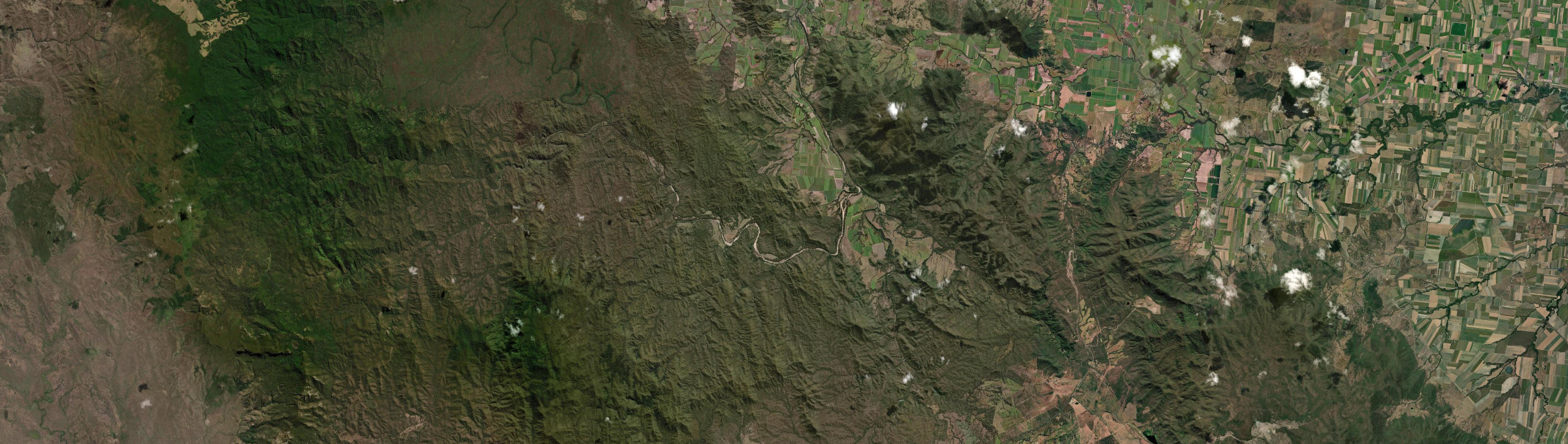 Aerial view of Pinevale, QLD