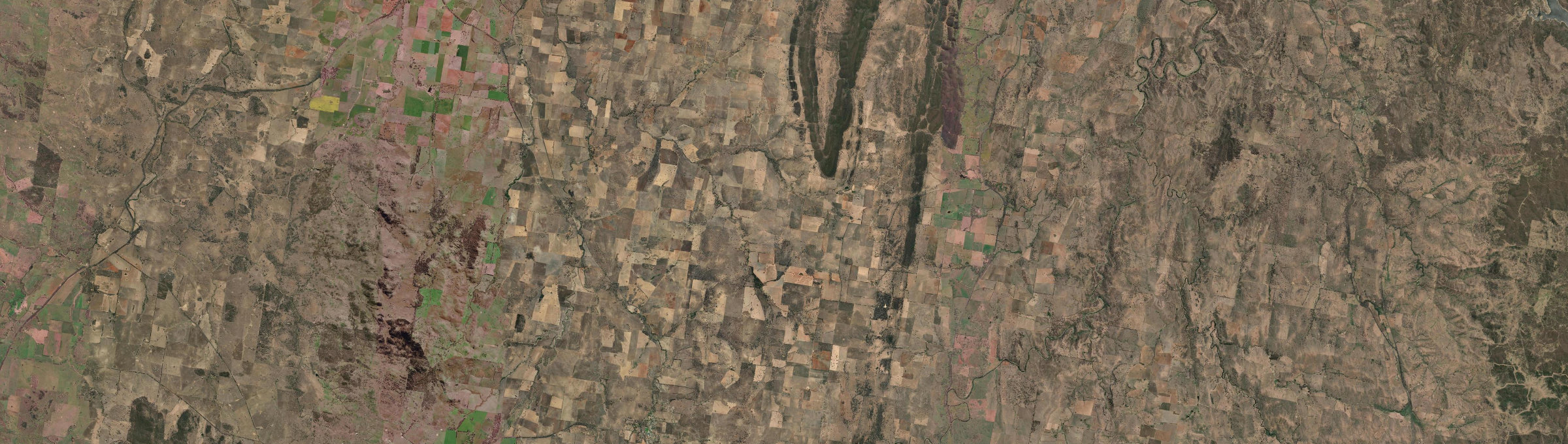 Aerial view of Eurimbla, NSW