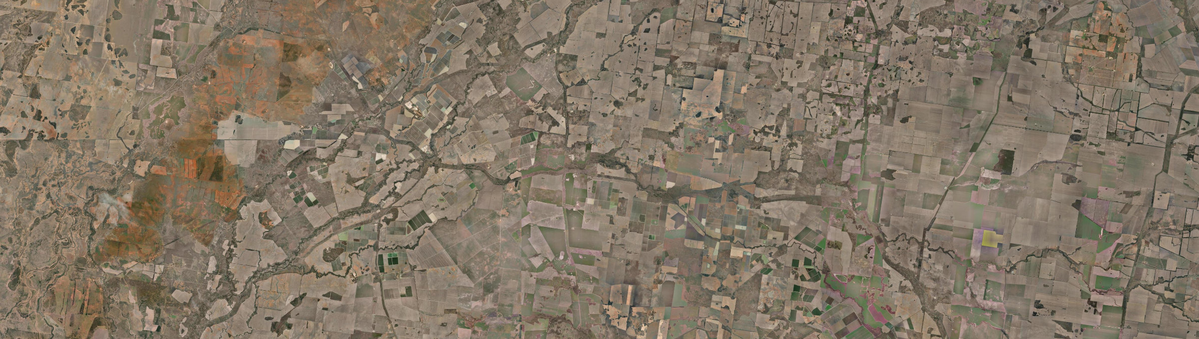 Aerial view of Weemelah, NSW