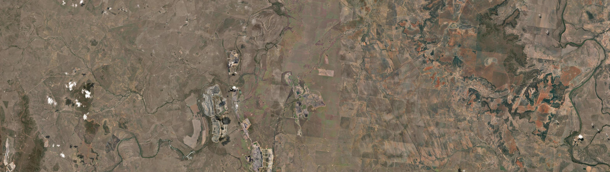 Aerial view of Jellinbah, QLD