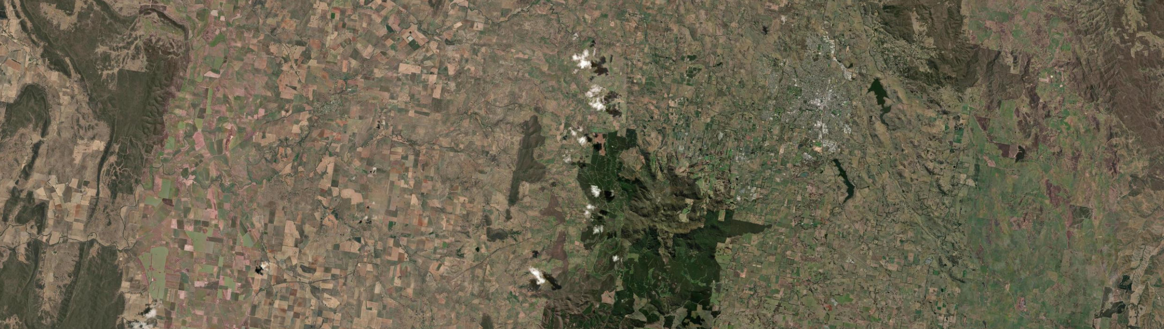 Aerial view of Lidster, NSW
