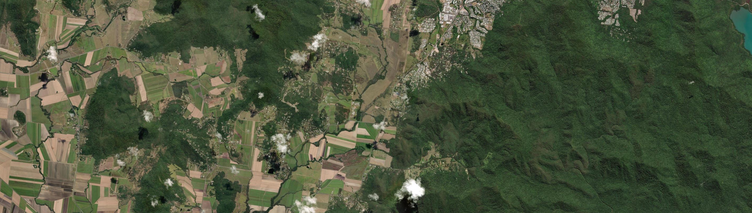 Aerial view of Cannon Valley, QLD