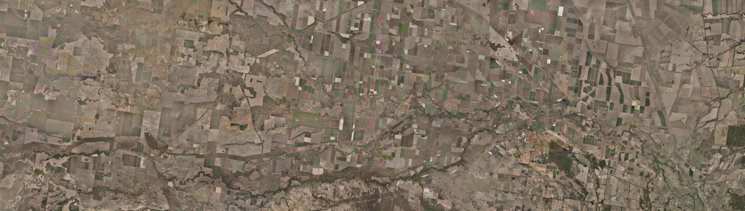 Aerial view of Merah North, NSW