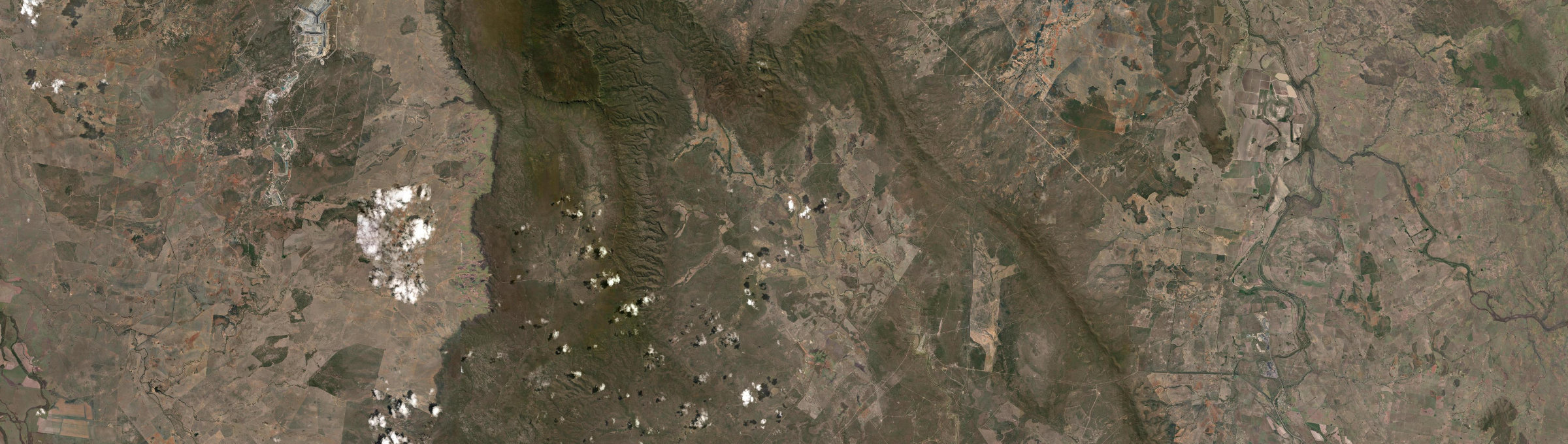 Aerial view of Wooroona, QLD