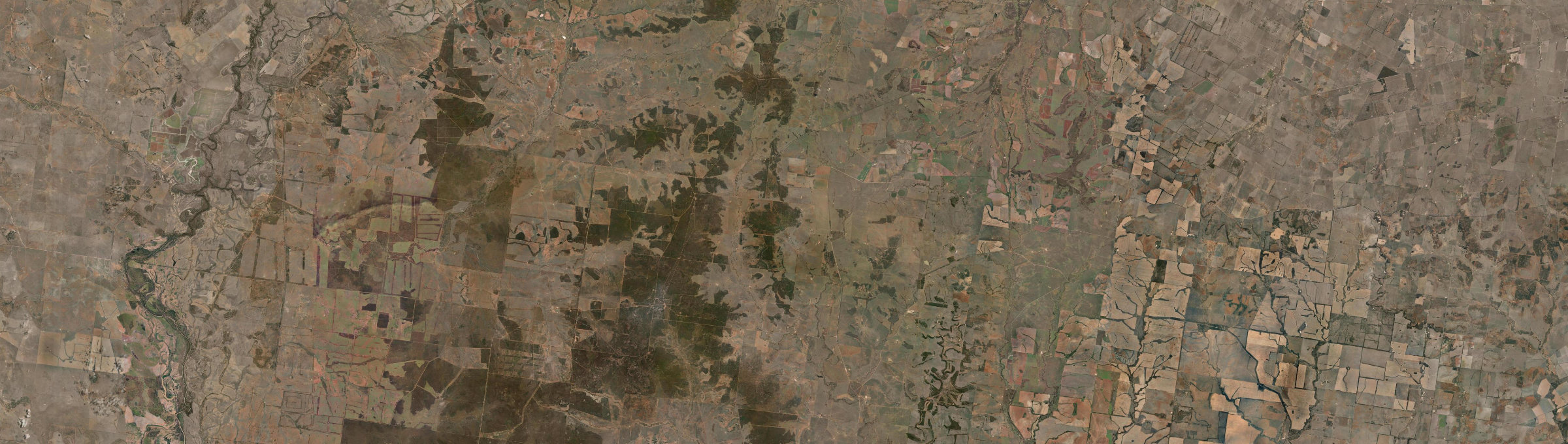 Aerial view of Teelba, QLD