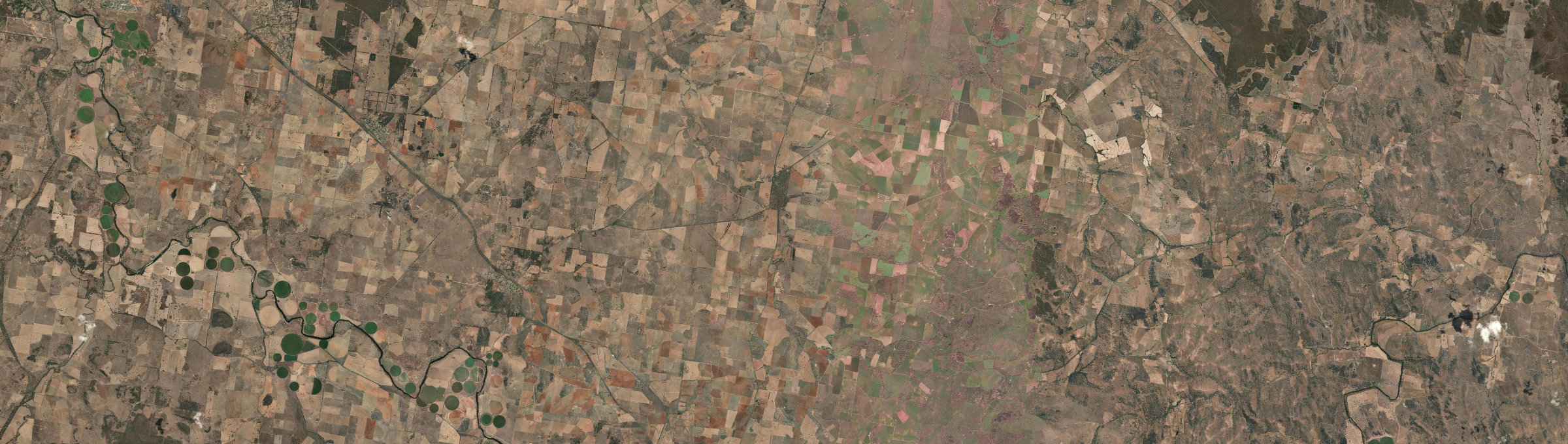 Aerial view of Comobella, NSW