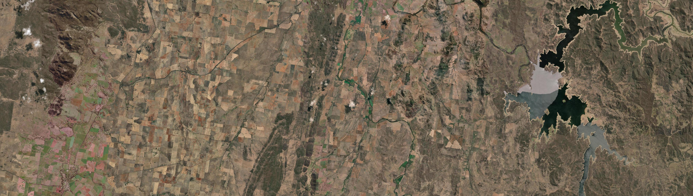 Aerial view of Neurea, NSW