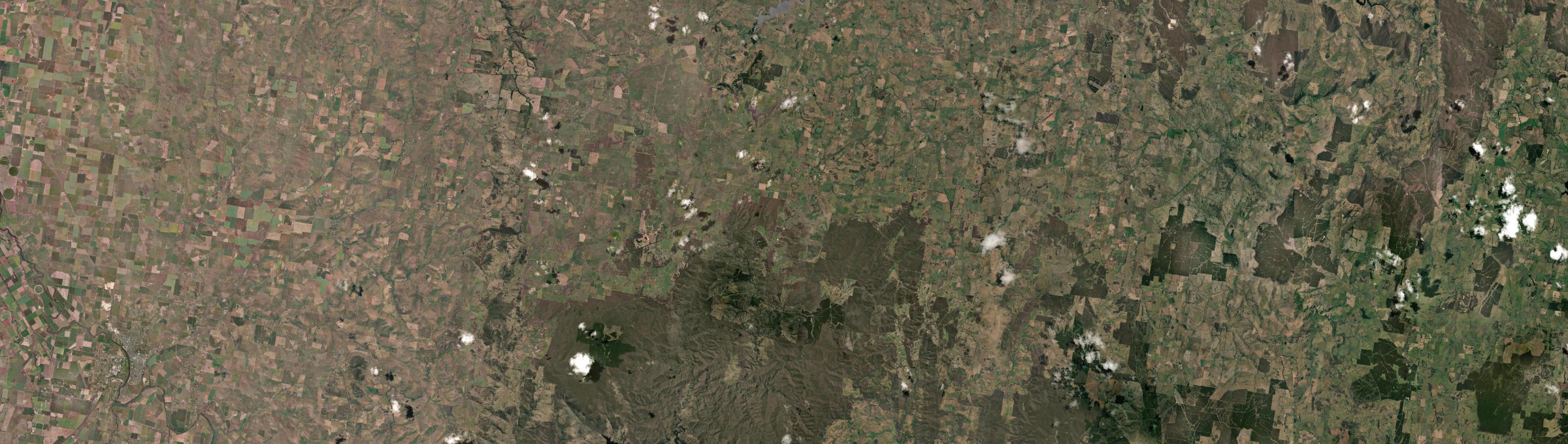 Aerial view of Neville, NSW