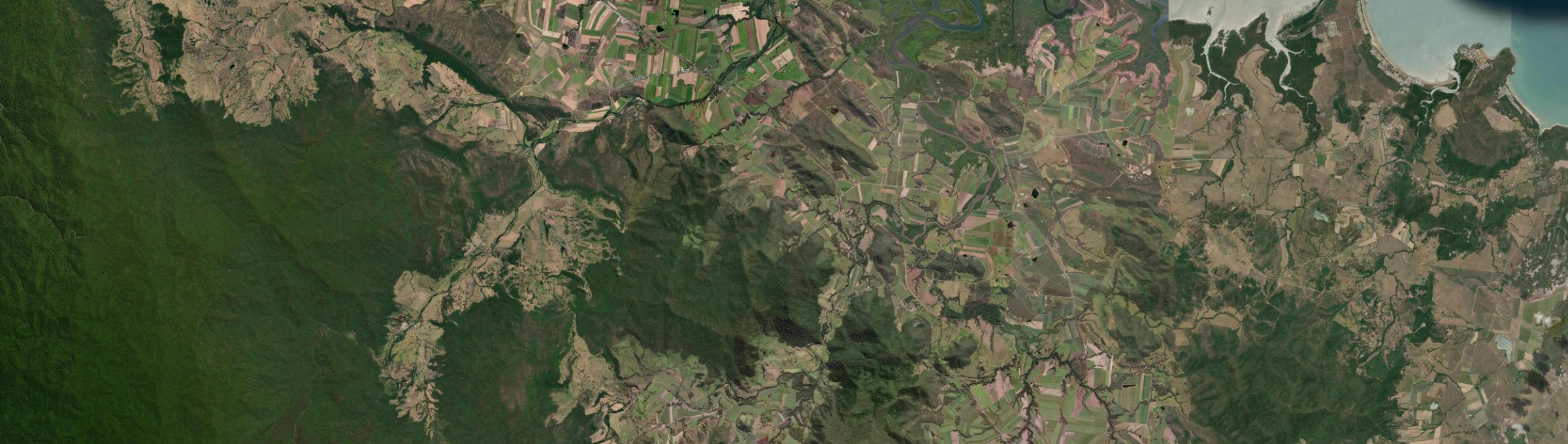 Aerial view of Mount Pelion, QLD