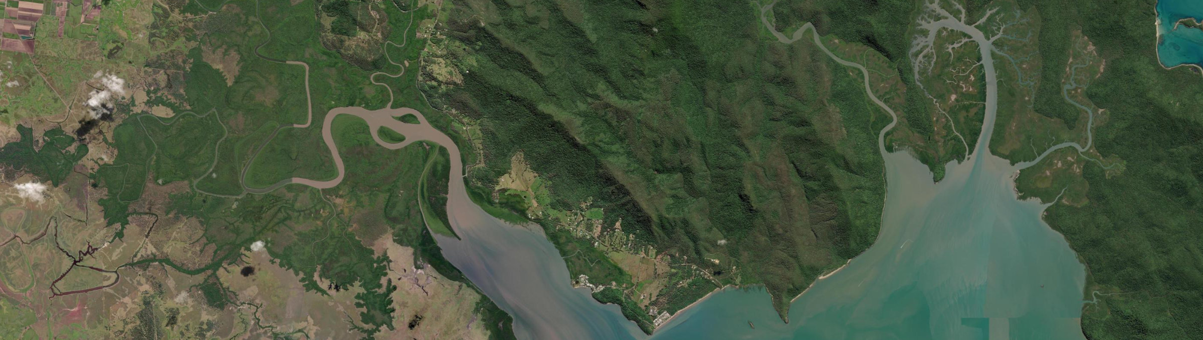 Aerial view of Conway, QLD