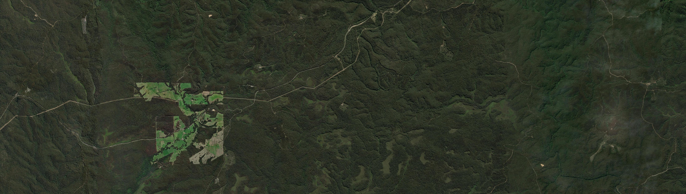 Aerial view of Manorina, VIC