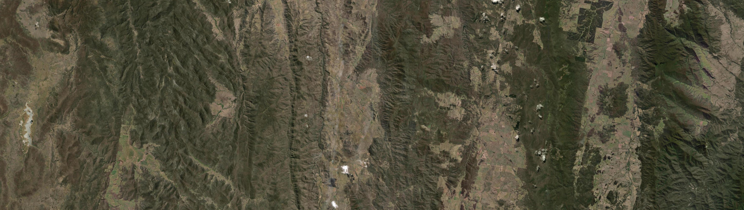 Aerial view of Michelago, NSW