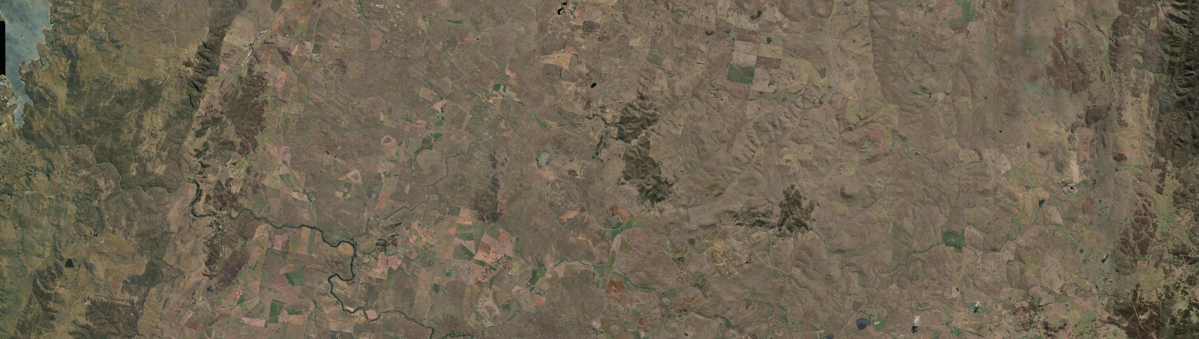 Aerial view of Bobundara, NSW