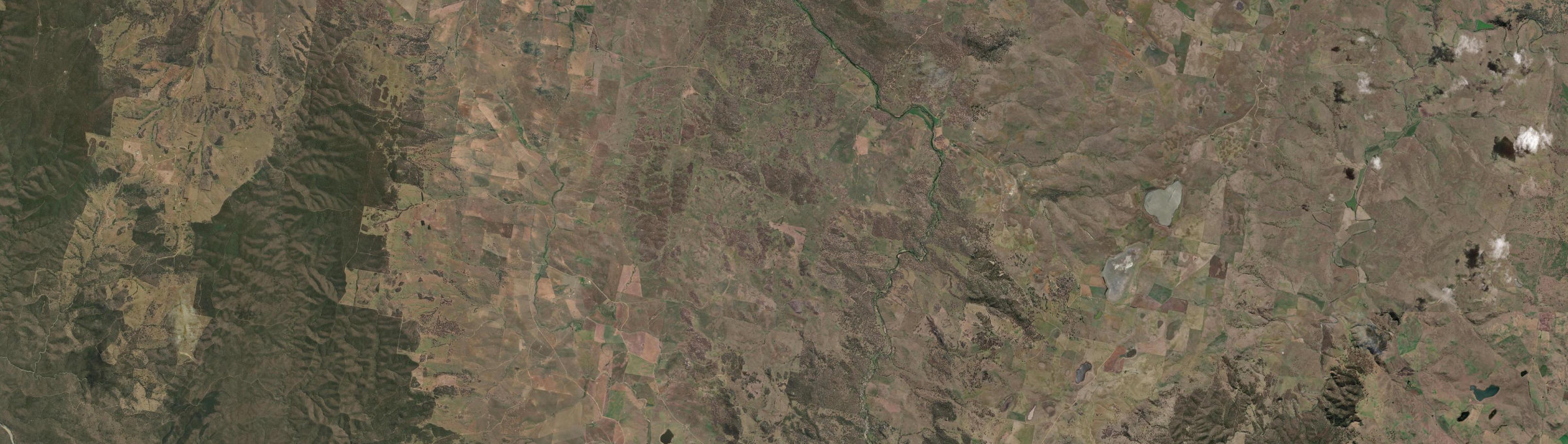 Aerial view of Ironmungy, NSW