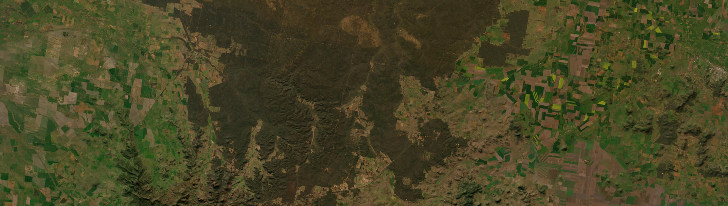 Aerial view of Dandry, NSW