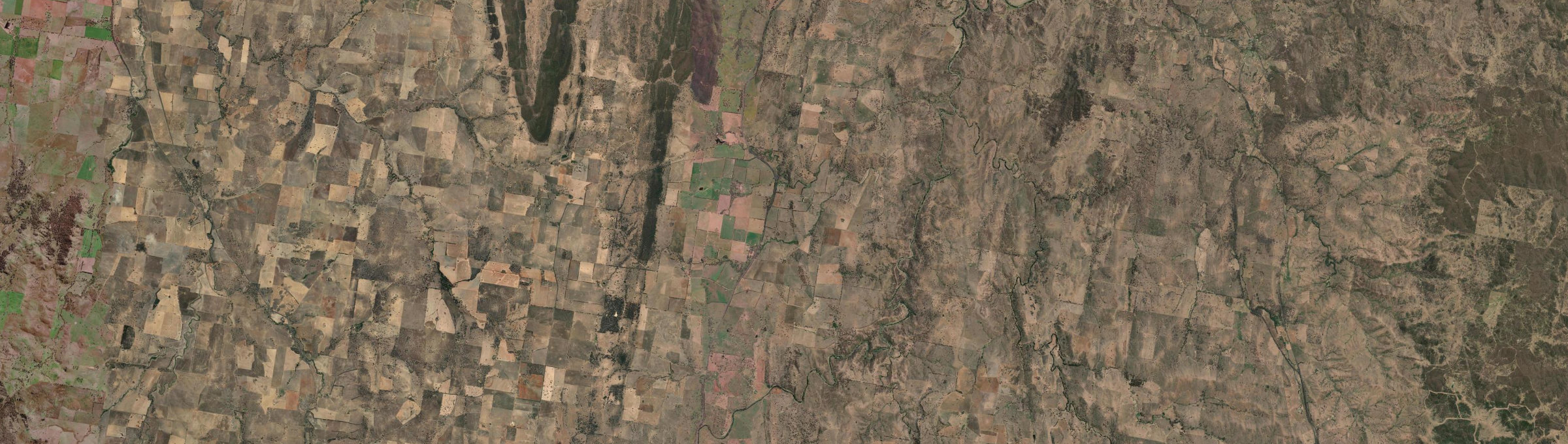 Aerial view of Cundumbul, NSW