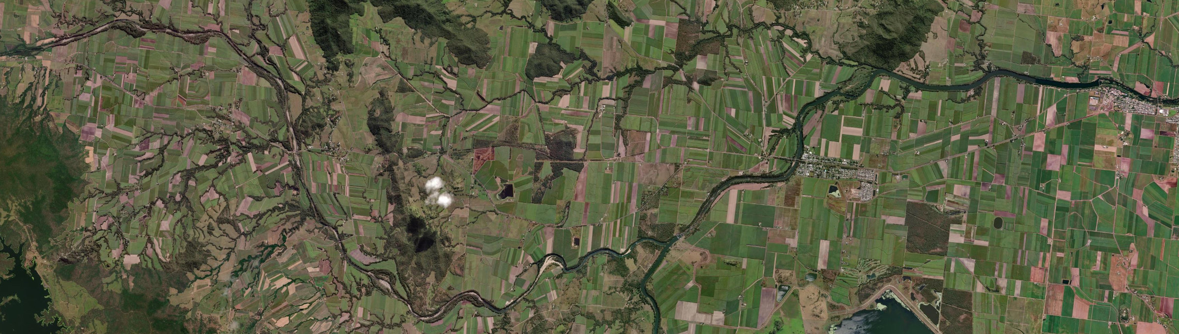 Aerial view of Benholme, QLD