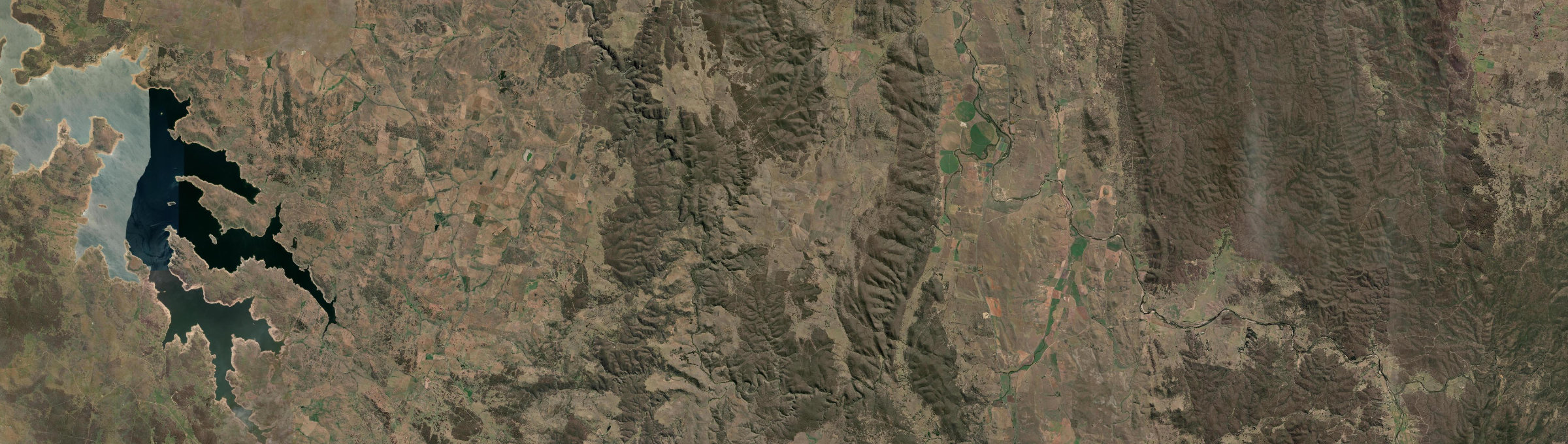 Aerial view of Murrumbucca, NSW