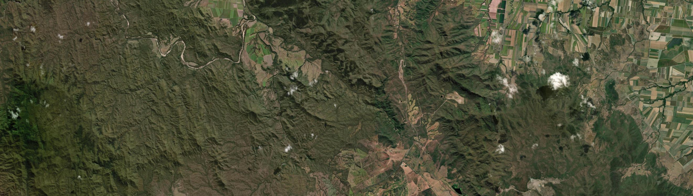 Aerial view of Hazledean, QLD