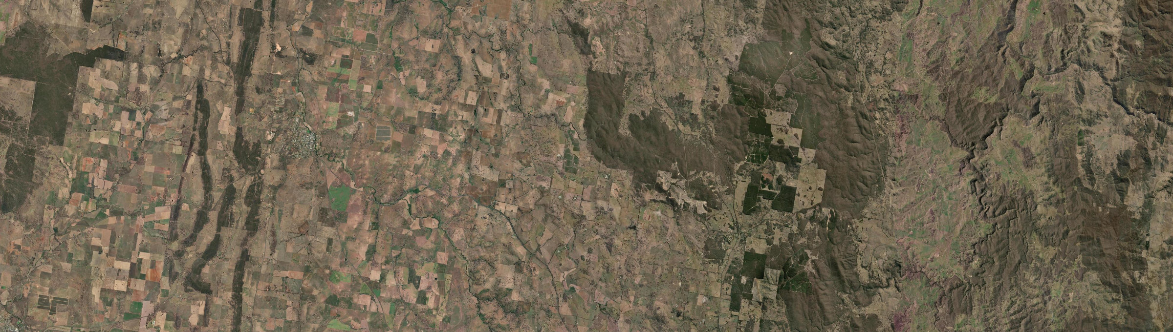 Aerial view of Belgravia, NSW