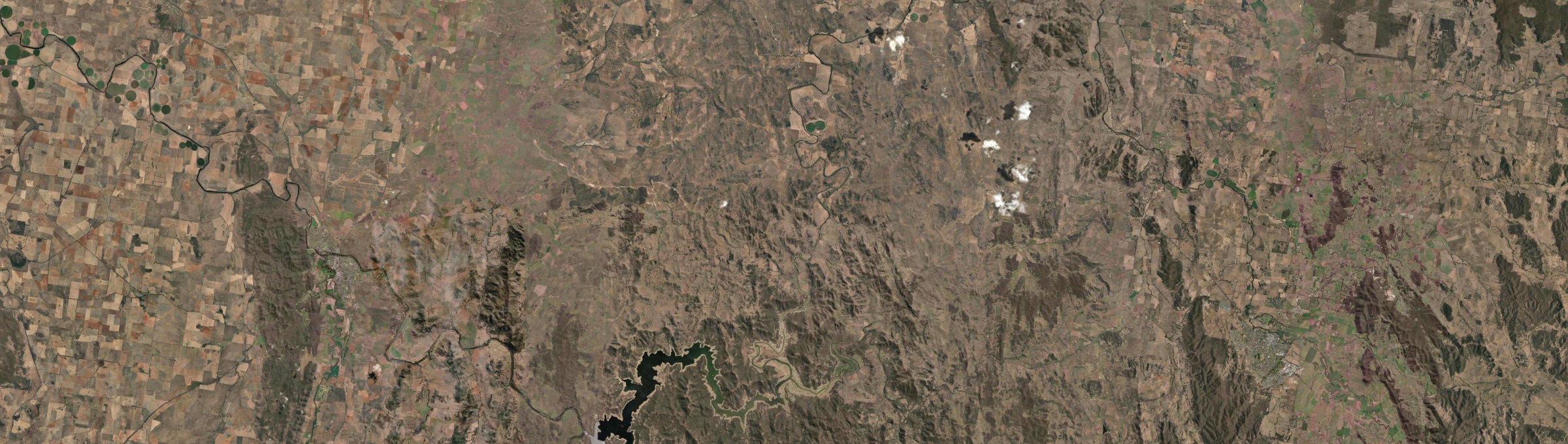 Aerial view of Twelve Mile, NSW