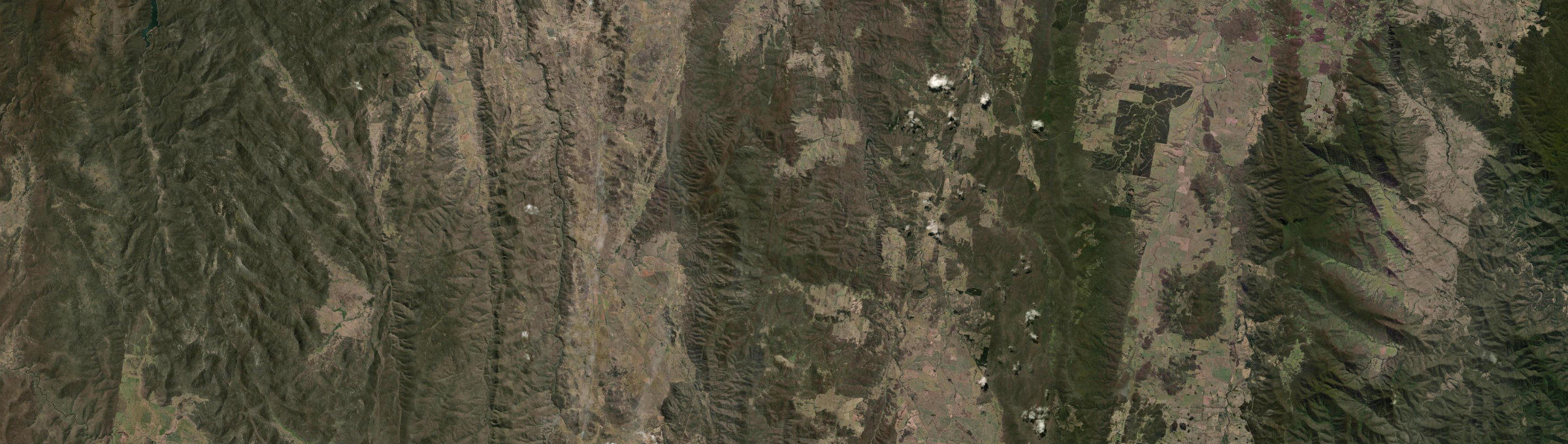 Aerial view of Tinderry, NSW