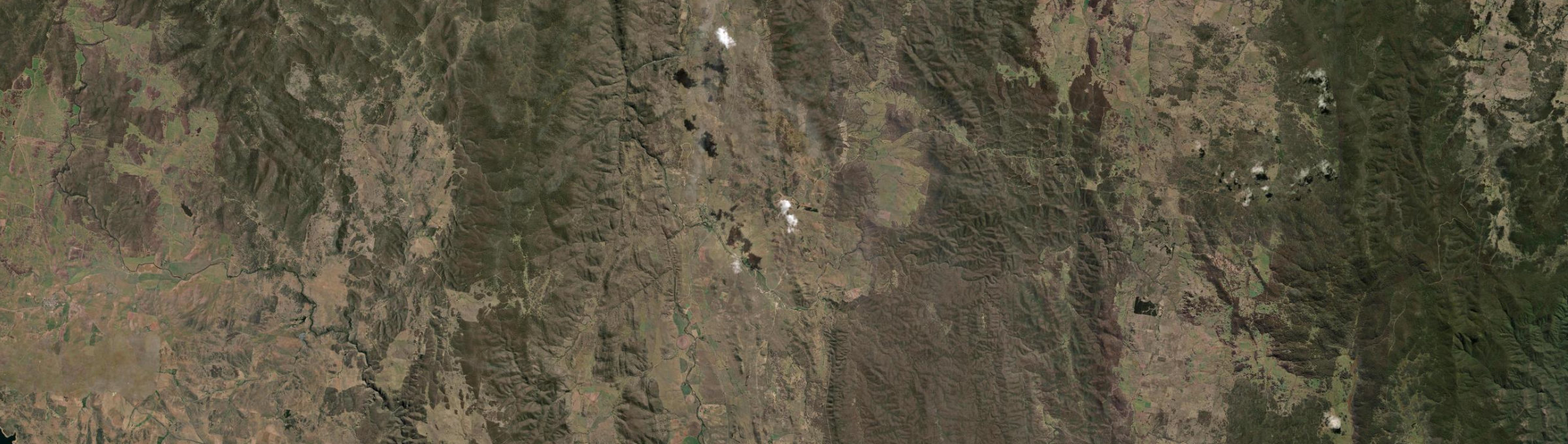 Aerial view of Bredbo, NSW