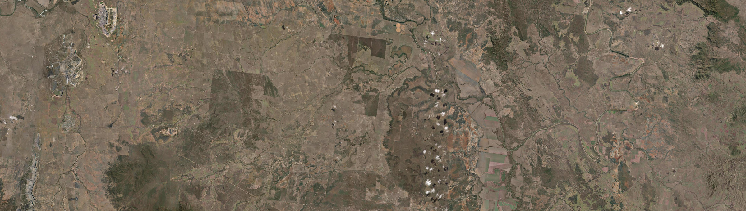 Aerial view of Goowarra, QLD