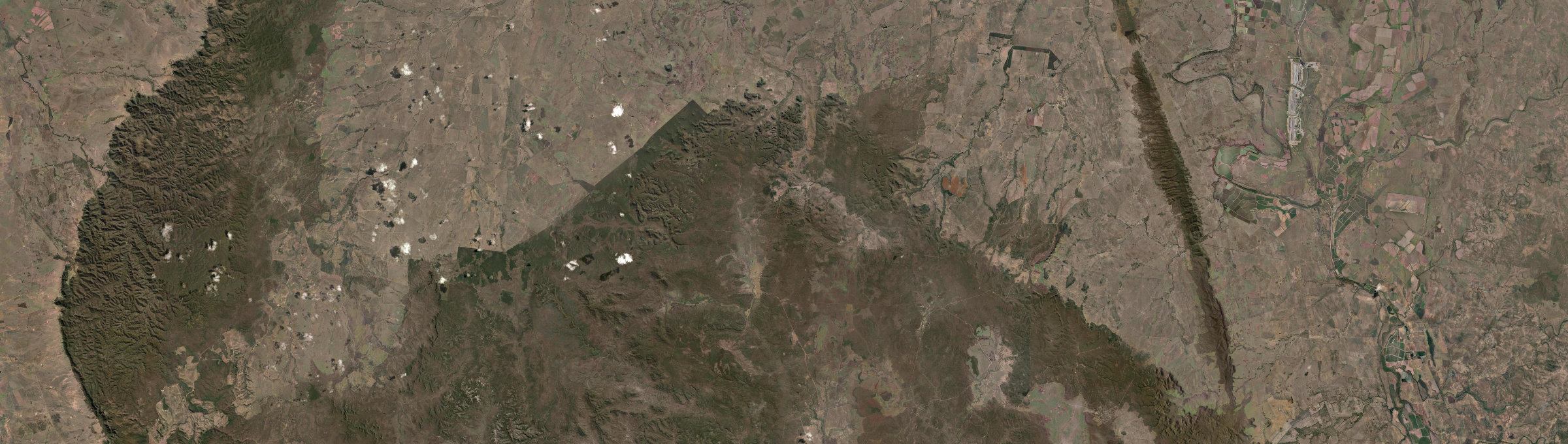Aerial view of Coorada, QLD