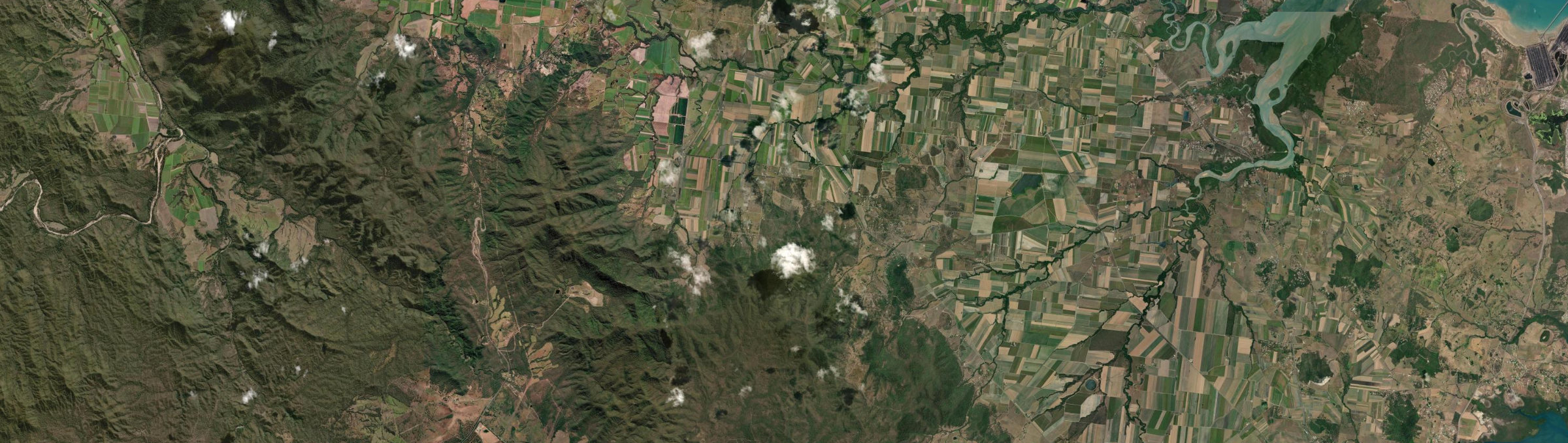Aerial view of Oakenden, QLD