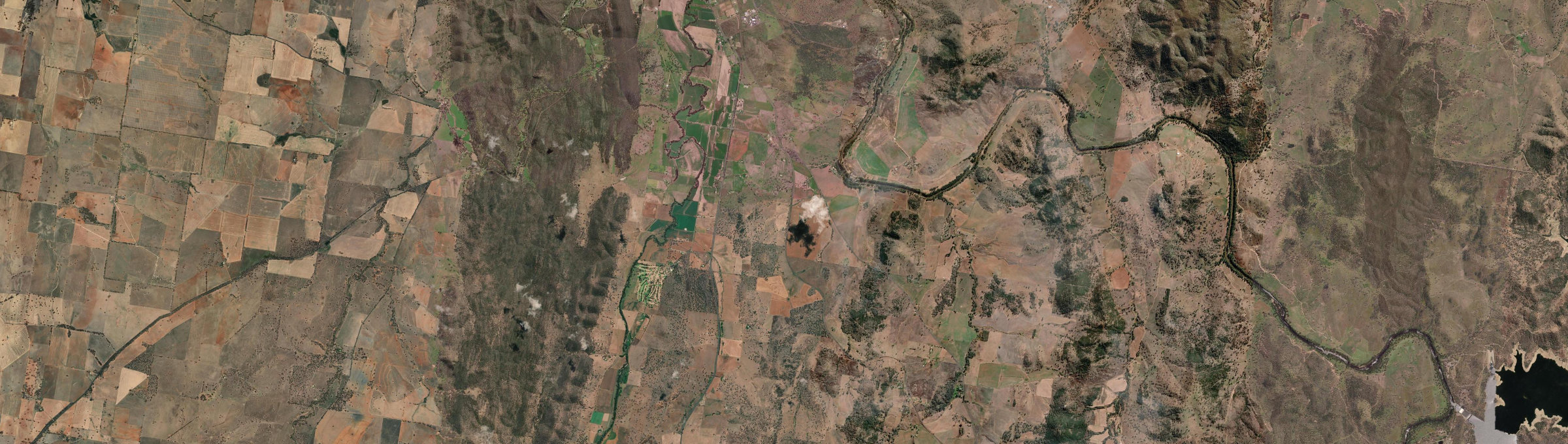 Aerial view of Apsley (NSW), NSW