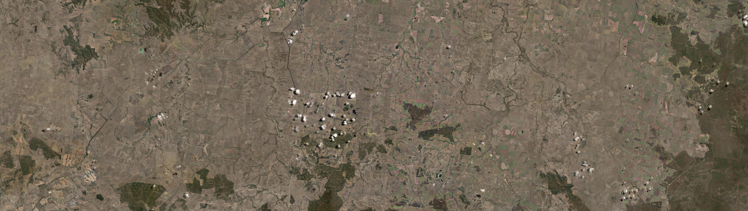 Aerial view of Bundi, QLD