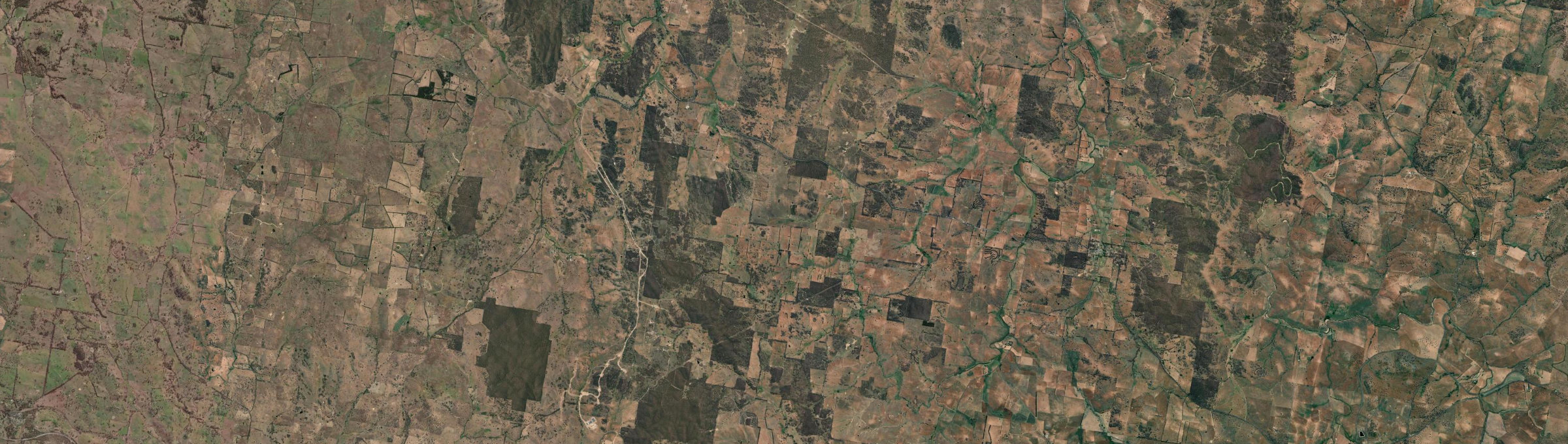 Aerial view of Broadway, NSW