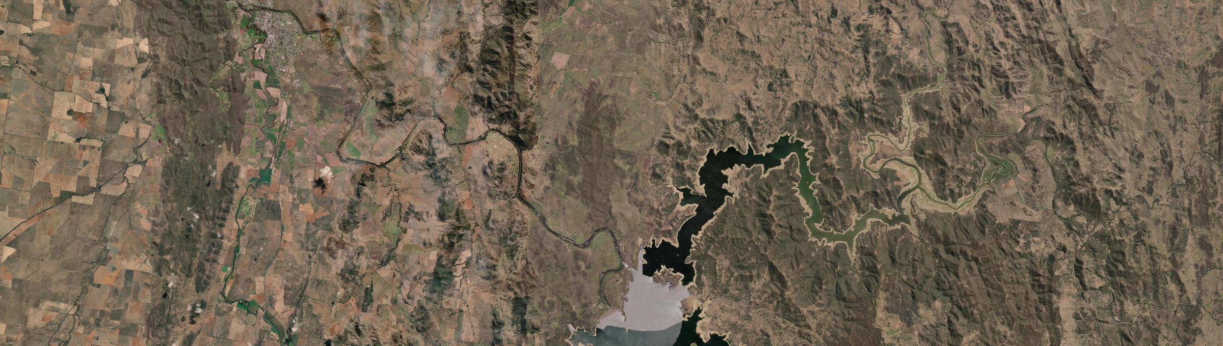 Aerial view of Yarragal, NSW