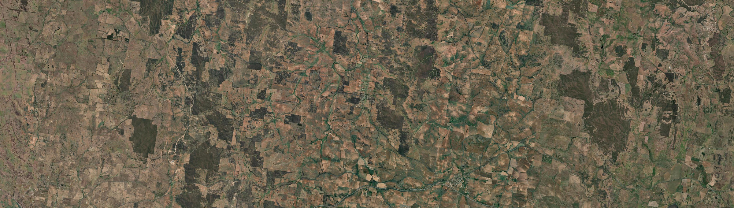 Aerial view of Dalton, NSW