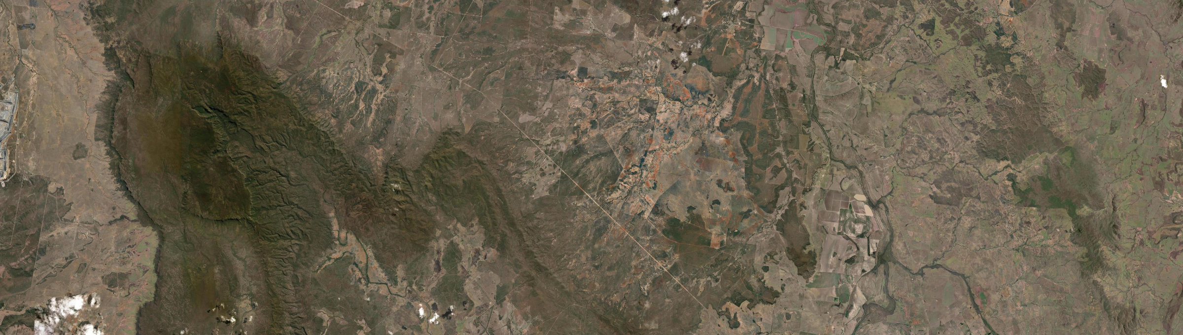 Aerial view of Coomoo, QLD