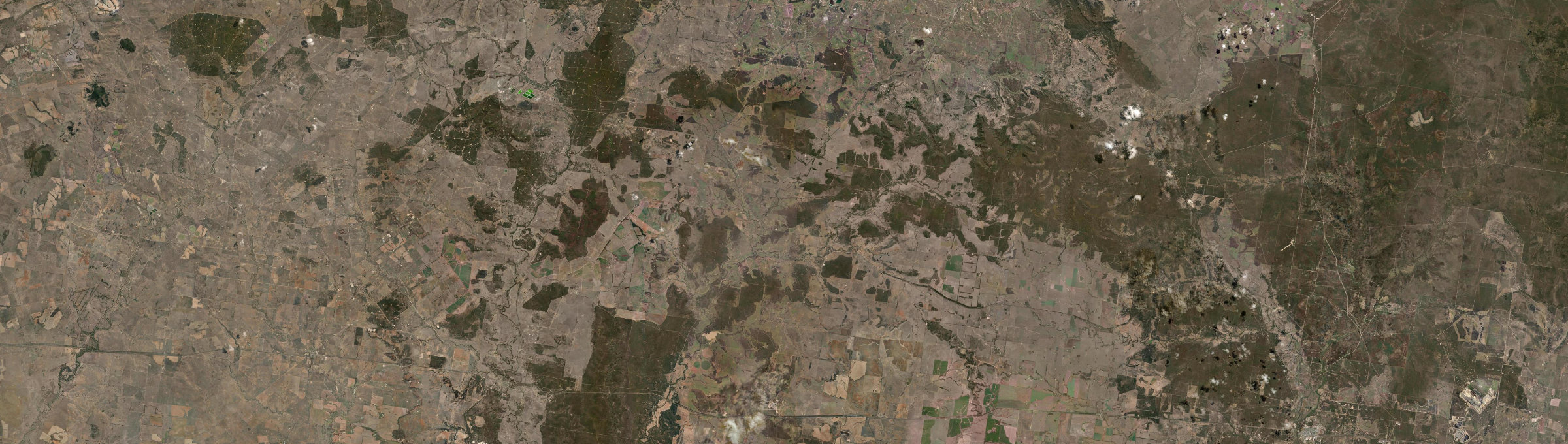 Aerial view of Jackson North, QLD