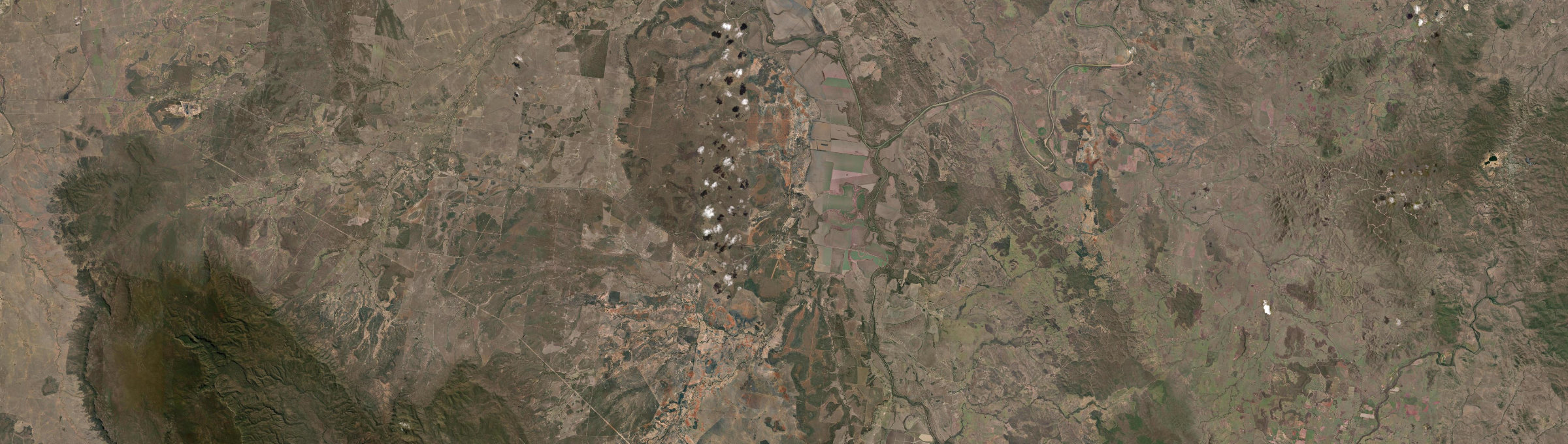 Aerial view of Duaringa, QLD