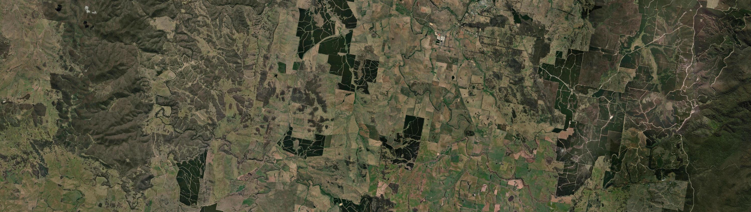 Aerial view of Lords Hill, NSW