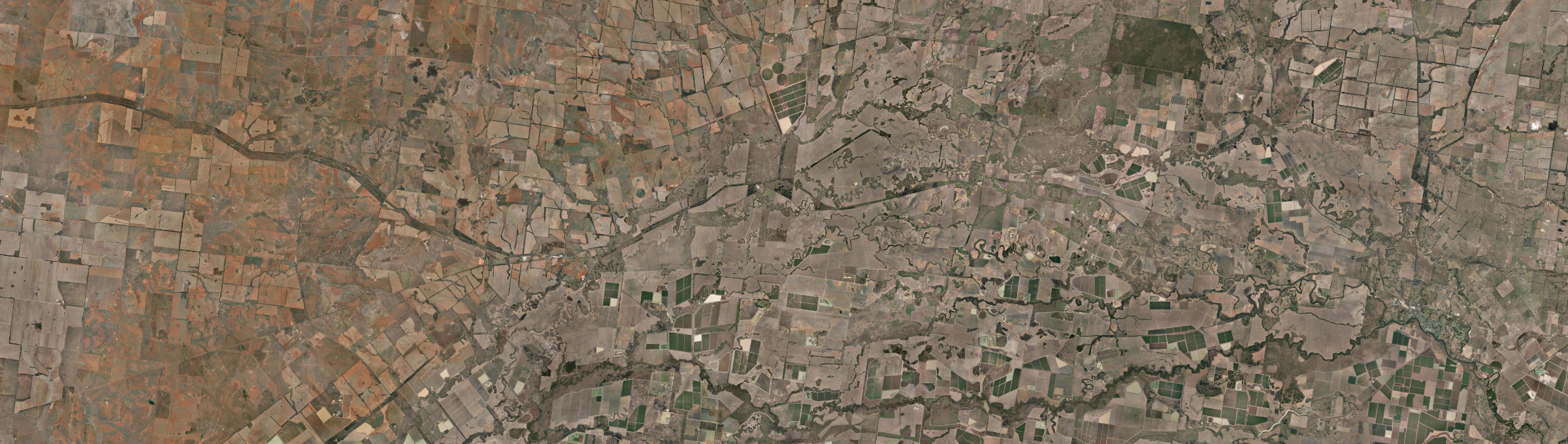 Aerial view of Bungunya, QLD
