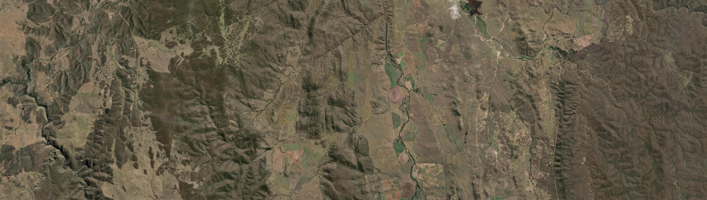 Aerial view of Billilingra, NSW
