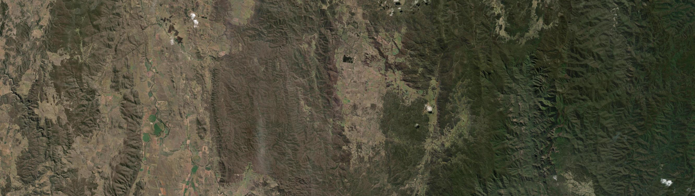 Aerial view of Peak View, NSW