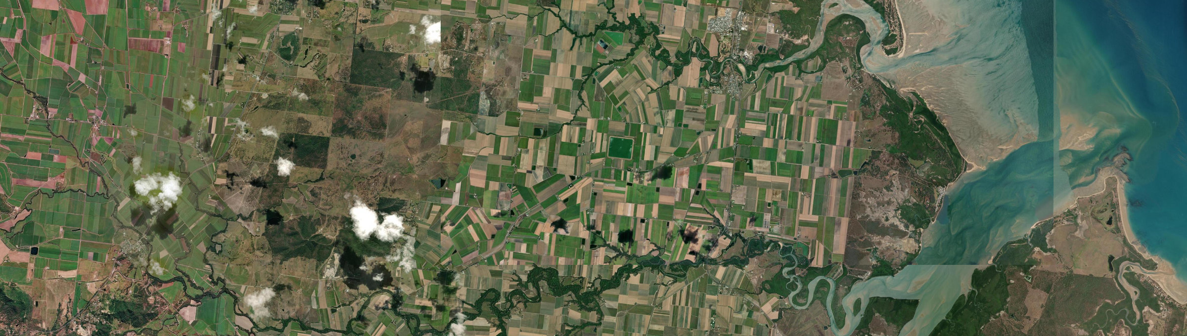 Aerial view of Sandiford, QLD