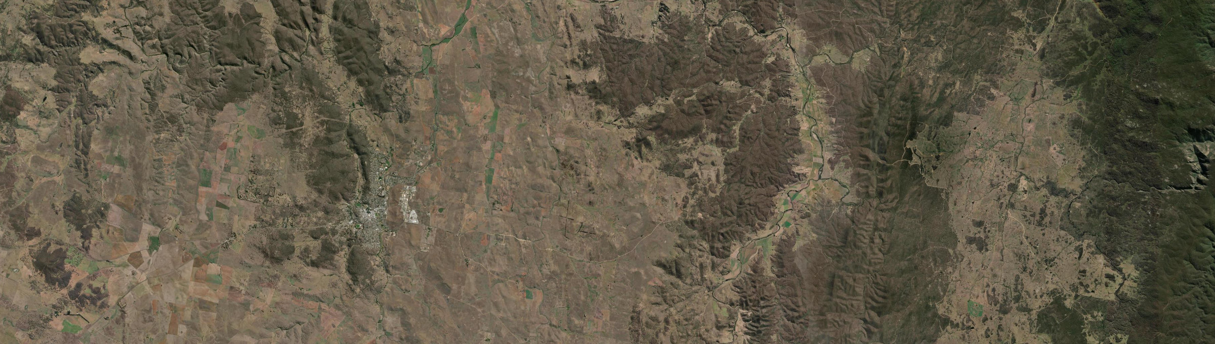 Aerial view of Glen Fergus, NSW