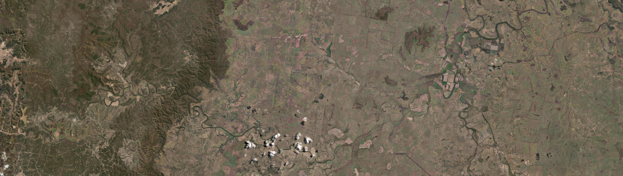 Aerial view of Kinnoul, QLD