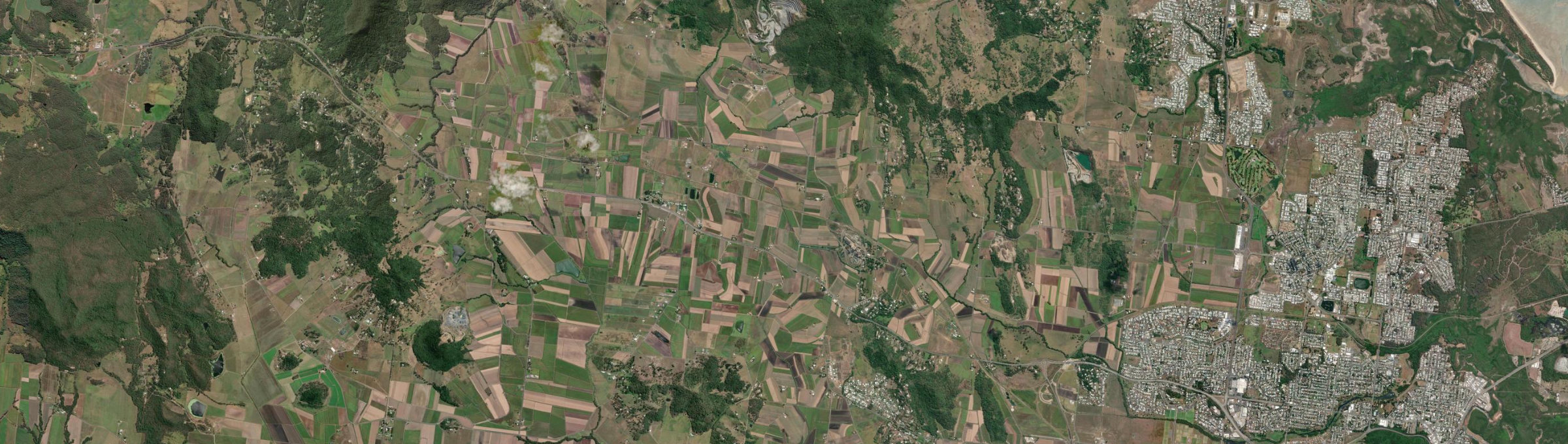 Aerial view of Farleigh, QLD