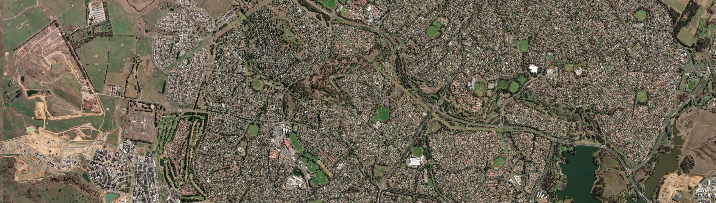 Aerial view of Latham (ACT), ACT