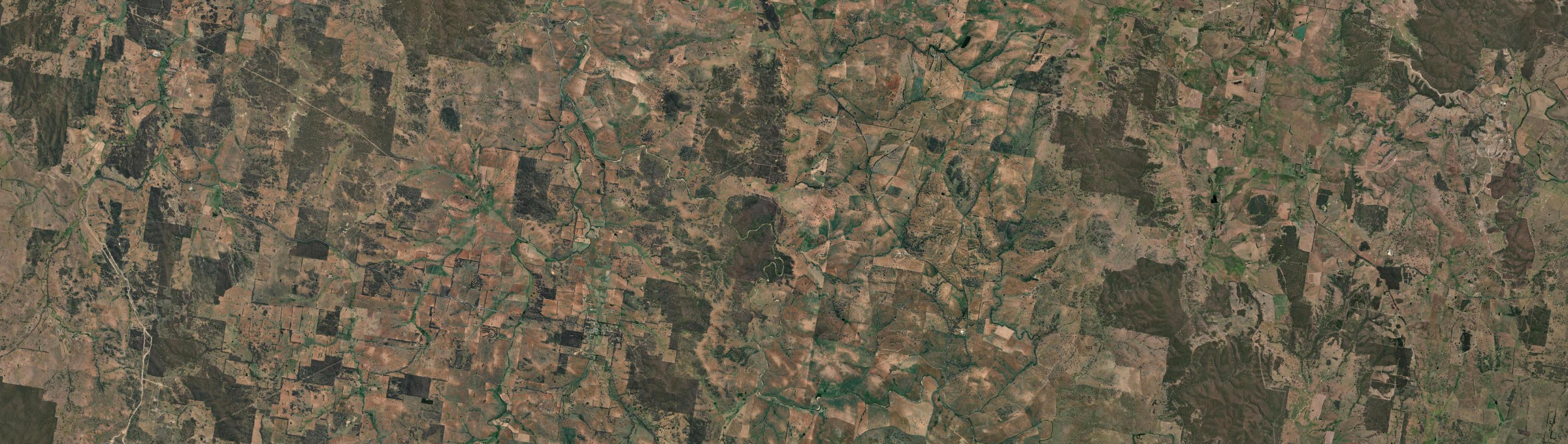 Aerial view of Merrill, NSW