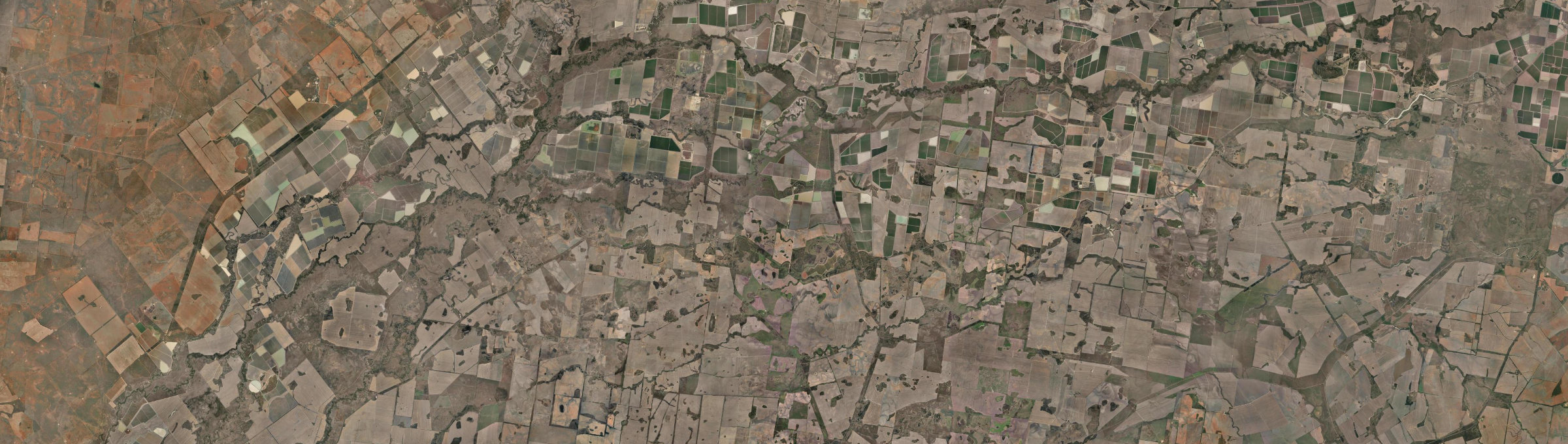 Aerial view of Boomi, NSW